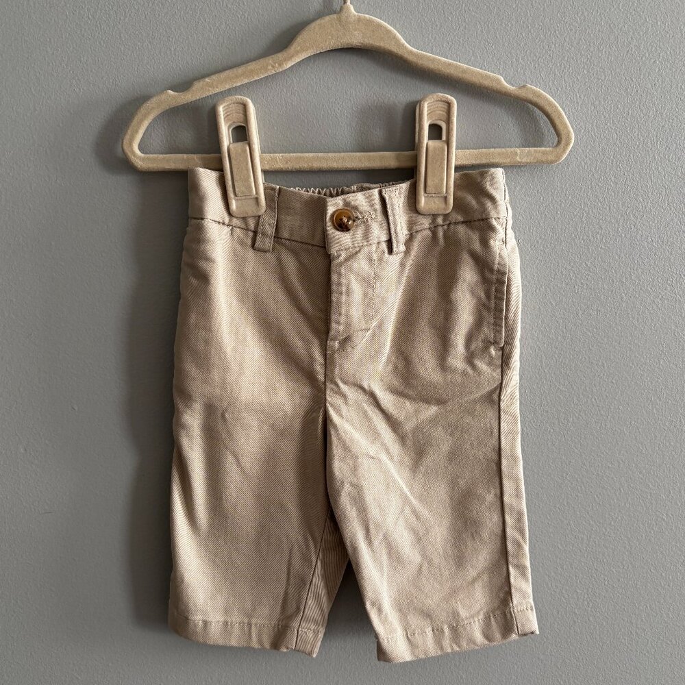 Ralph Lauren Stretch Cotton Chino Pants in Khaki EUC 3M
